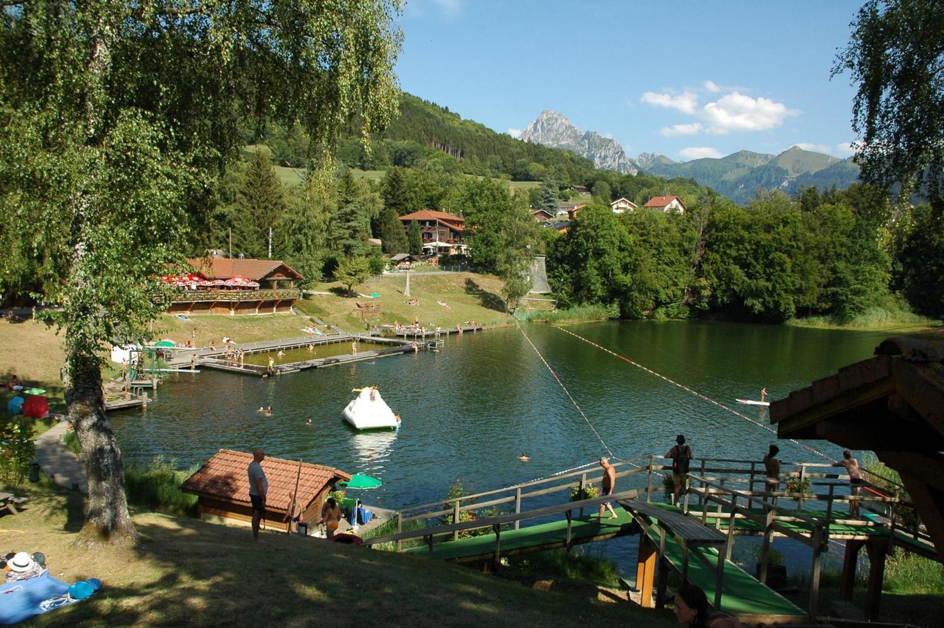Rez De Jardin / Pieds Des Pistes Apartman Bernex Kültér fotó